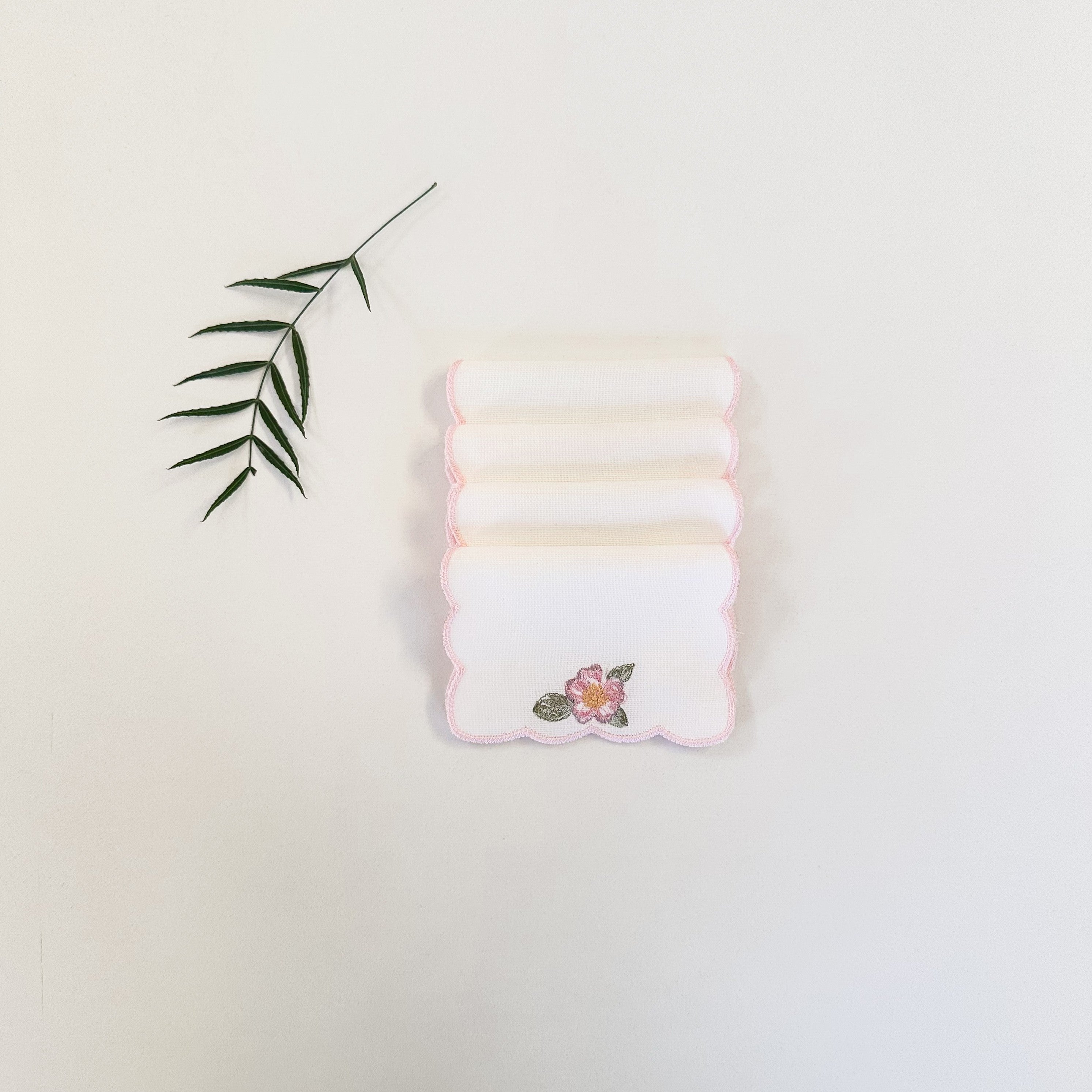 Kit Guardanapo de Coquetel Pink Flowers