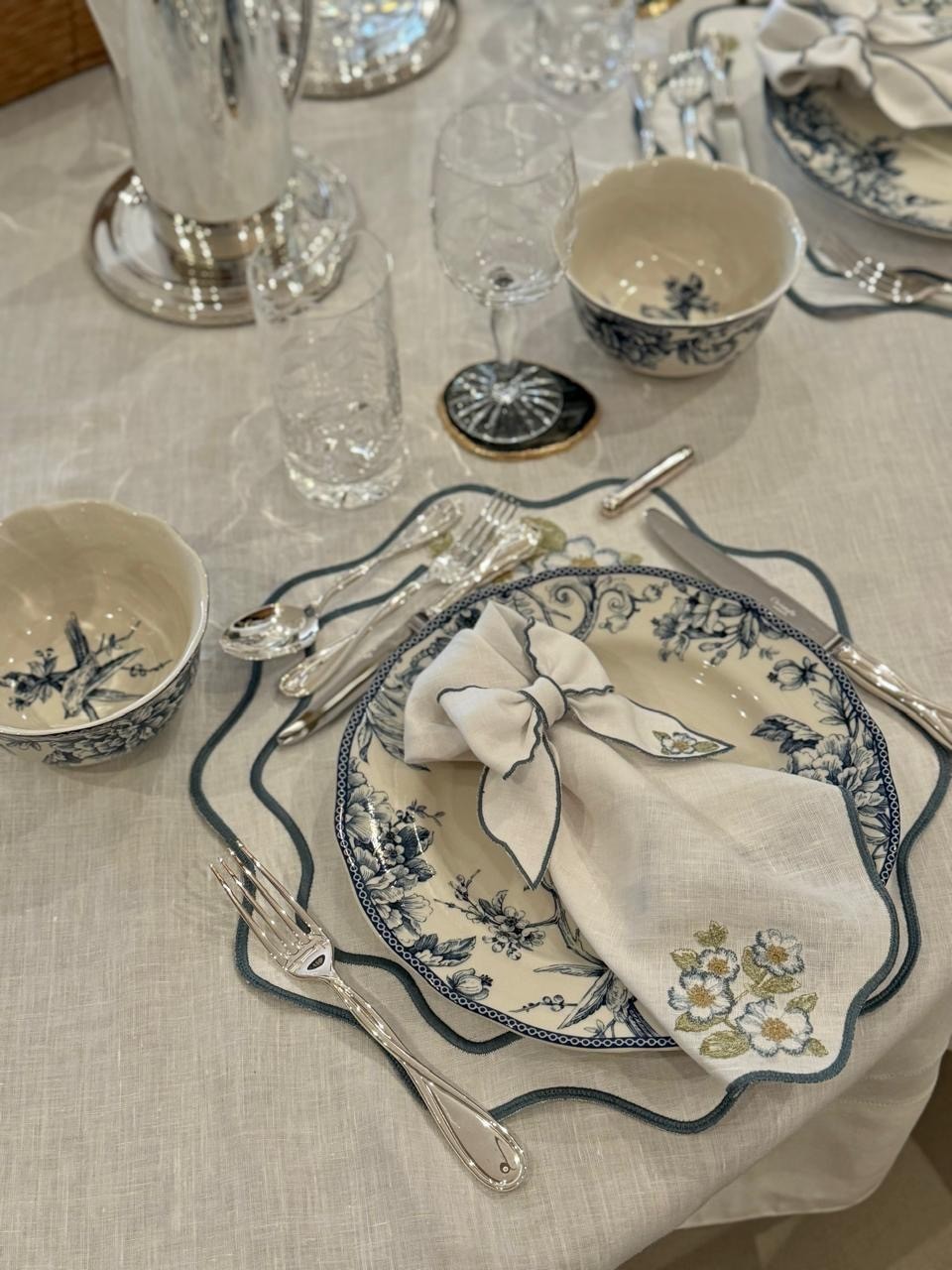 Guardanapo Lary Azul