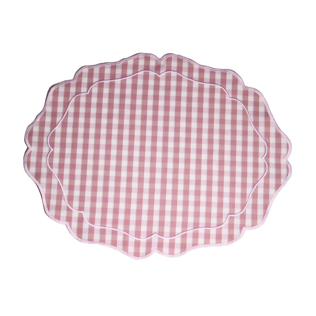 Lugar Americano Vichy Rosa