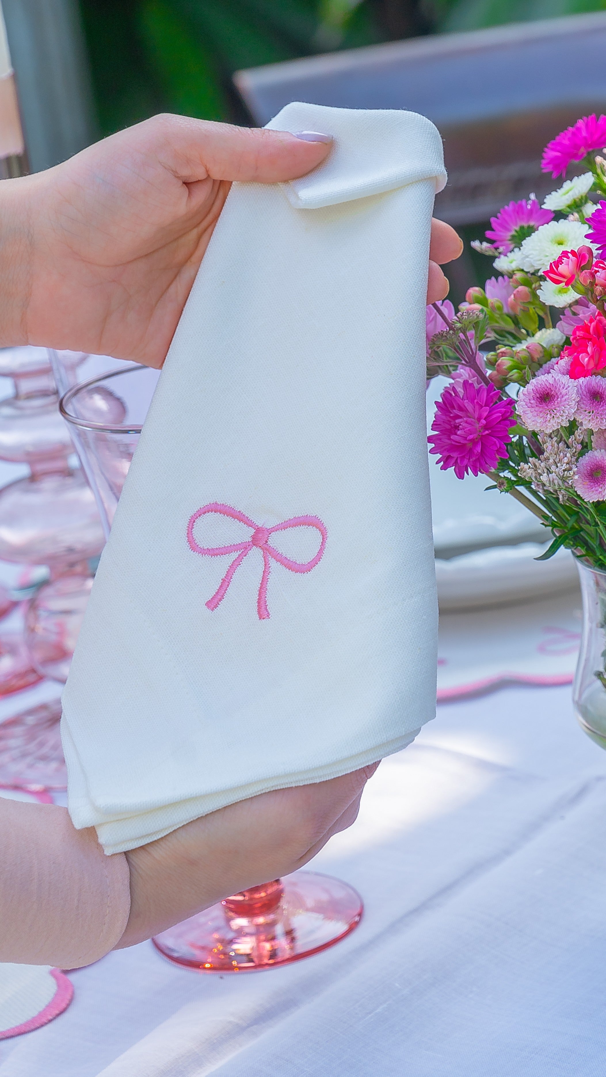 Guardanapo Becca Rosa