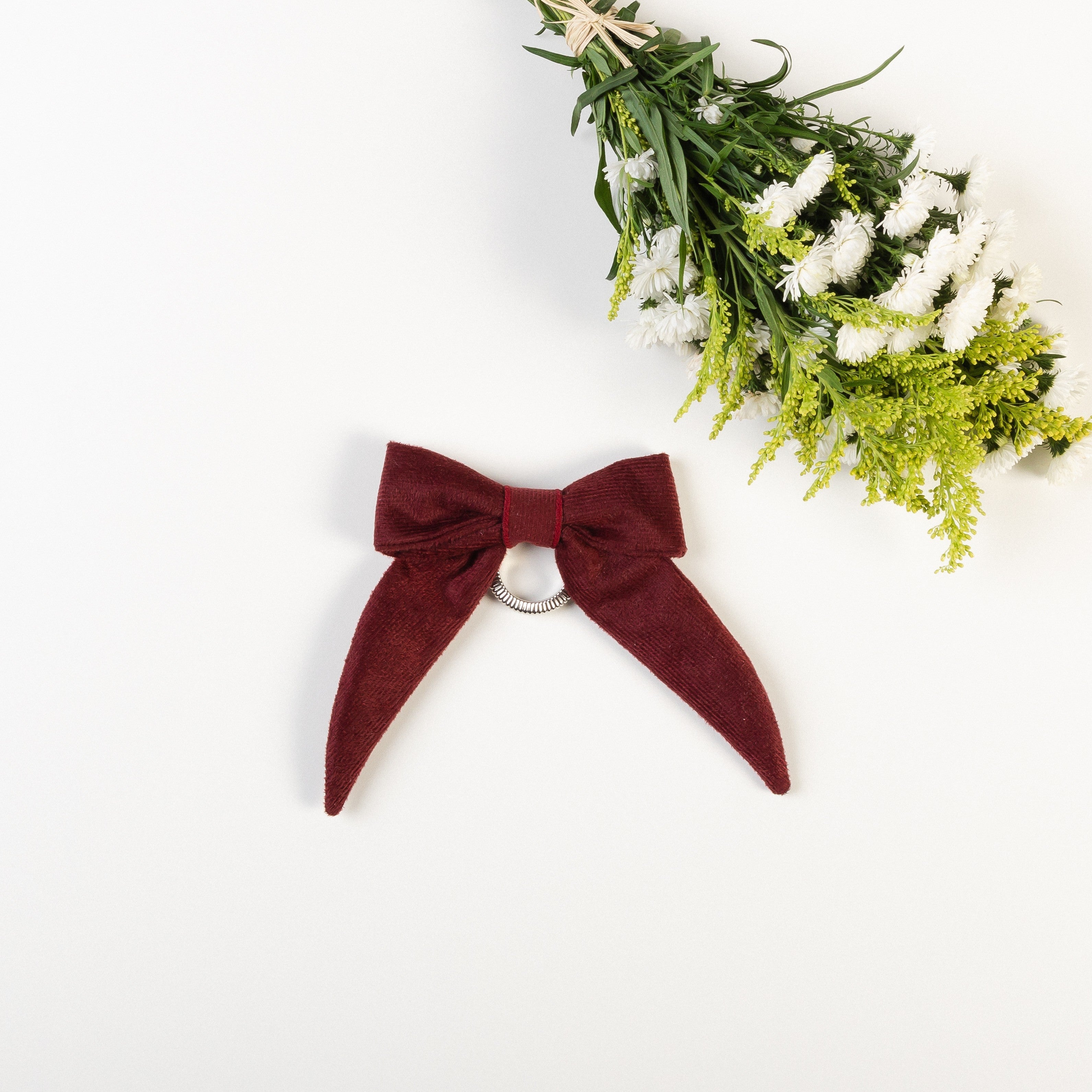 Porta Guardanapo Laço Bordô