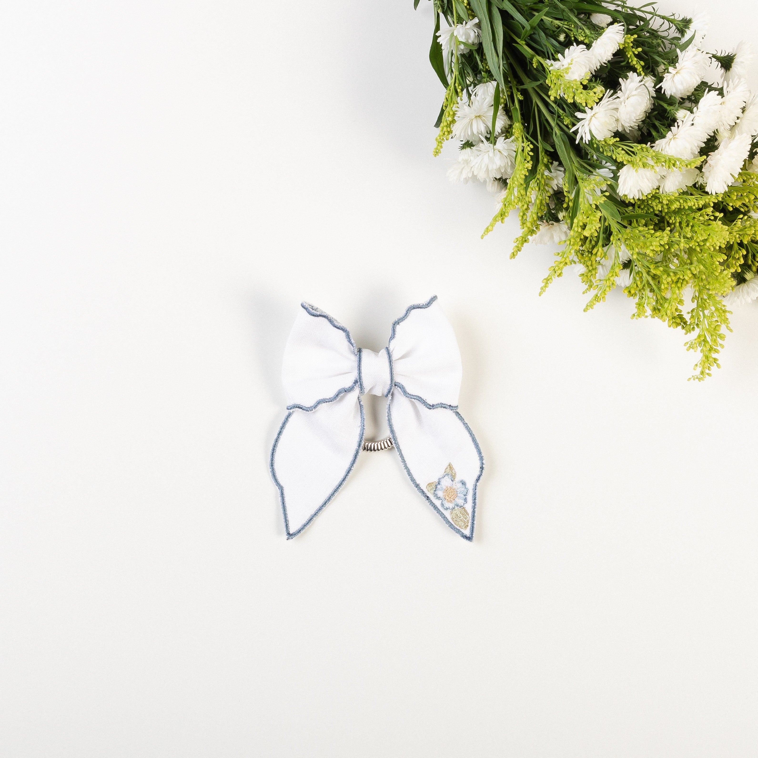 Porta Guardanapo Blue Flowers