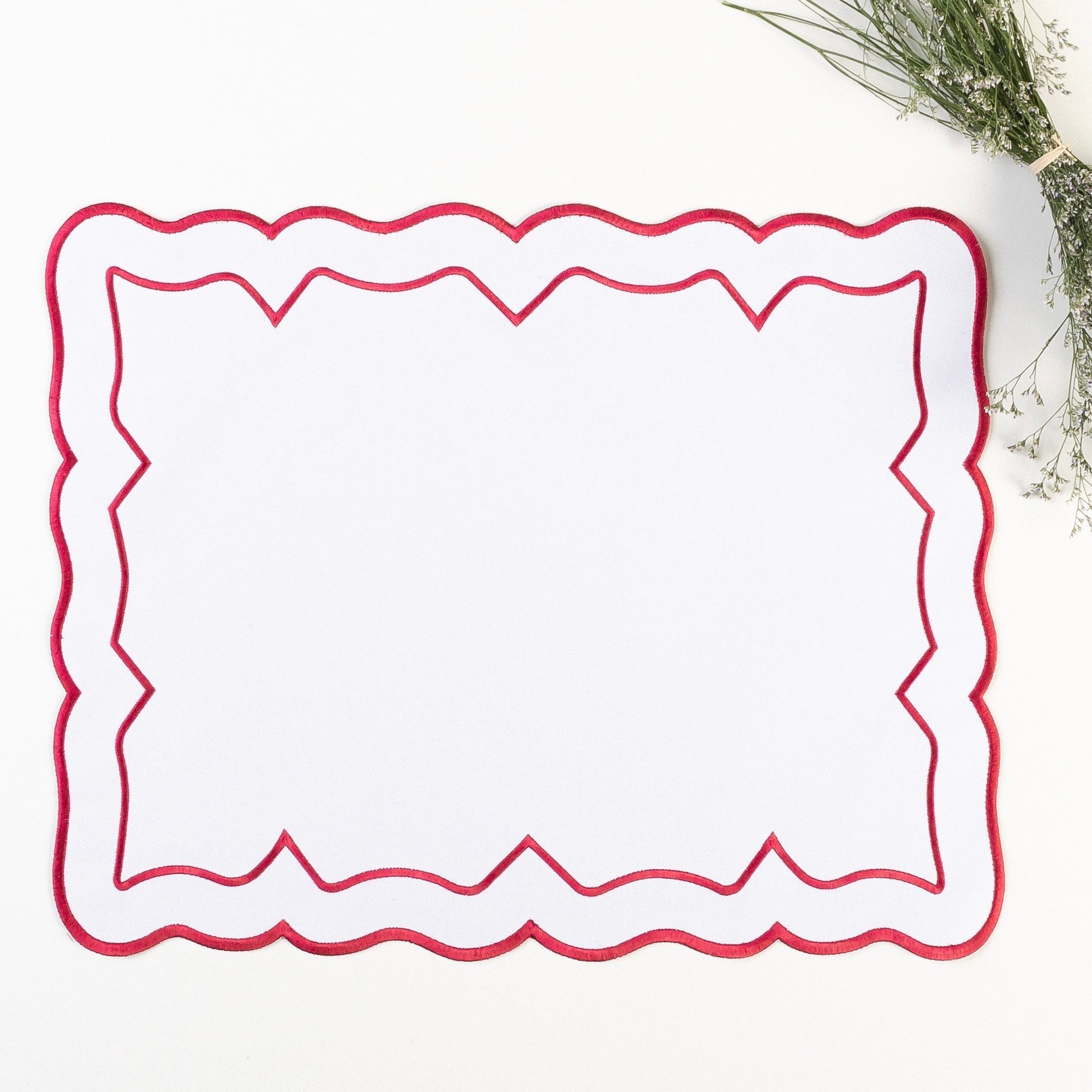 Lugar Americano Rúbia Vermelho