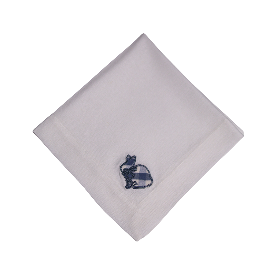 Guardanapo Coelho Vichy Azul