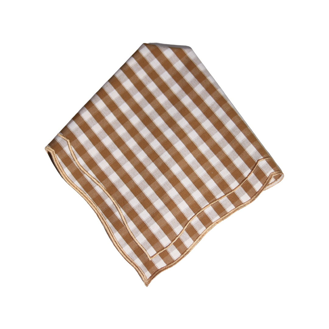 Guardanapo Vichy Ocrê