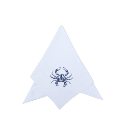 Guardanapo Bordado Caranguejo