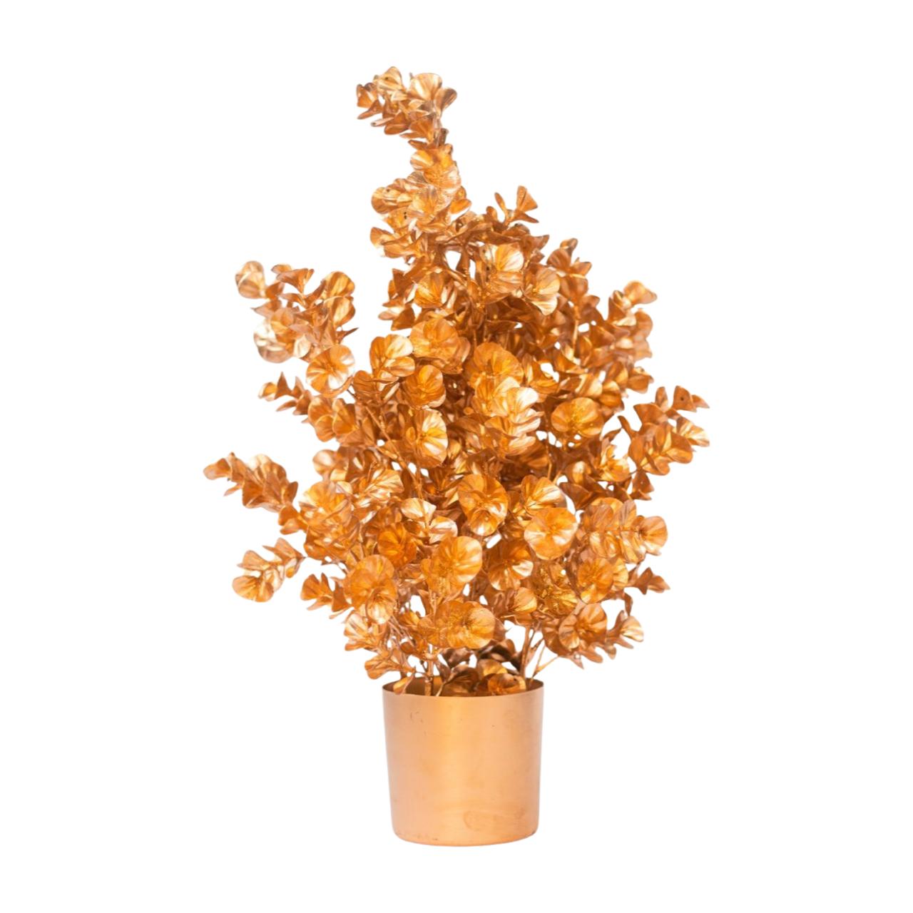 Árvore de Natal c/ Vaso de Ouro