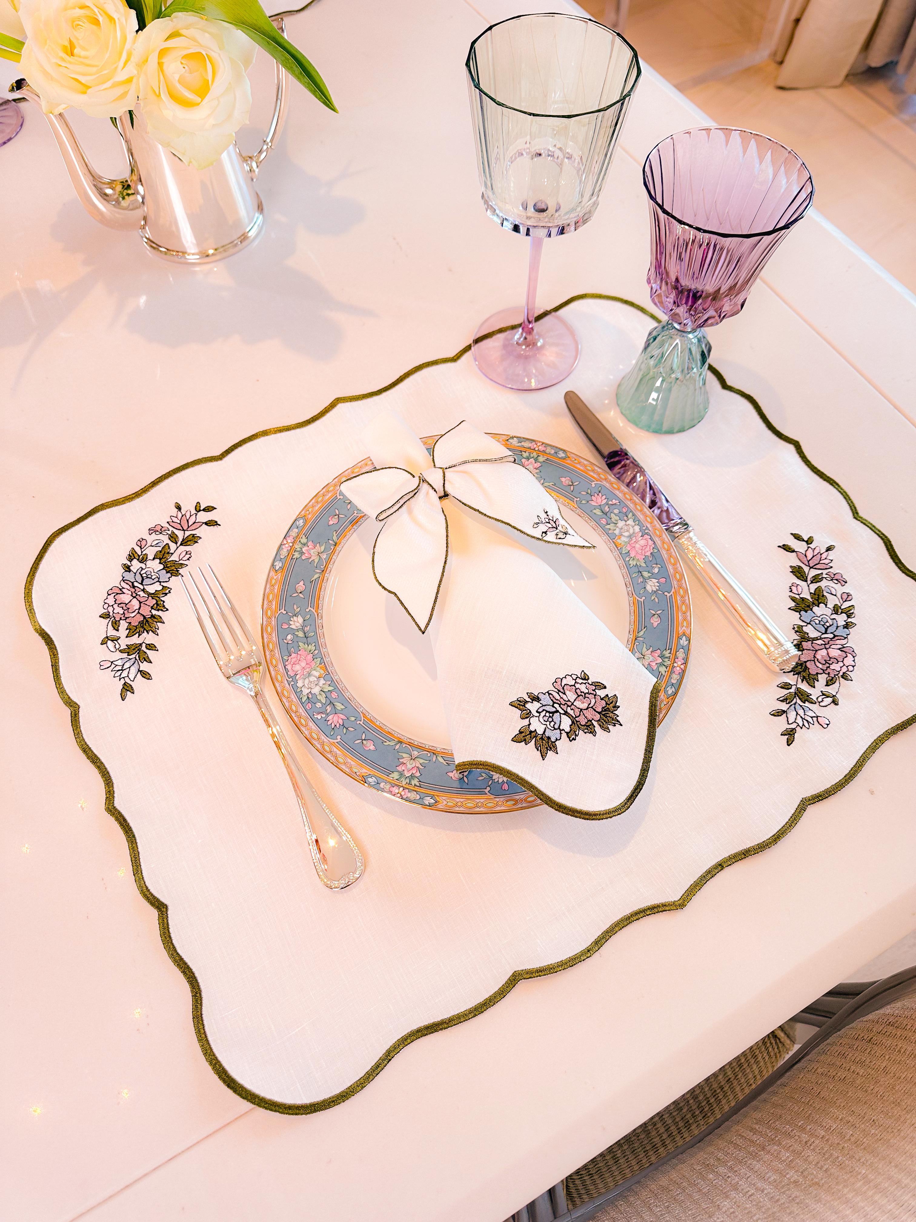 Lugar Americano Tamara Verde