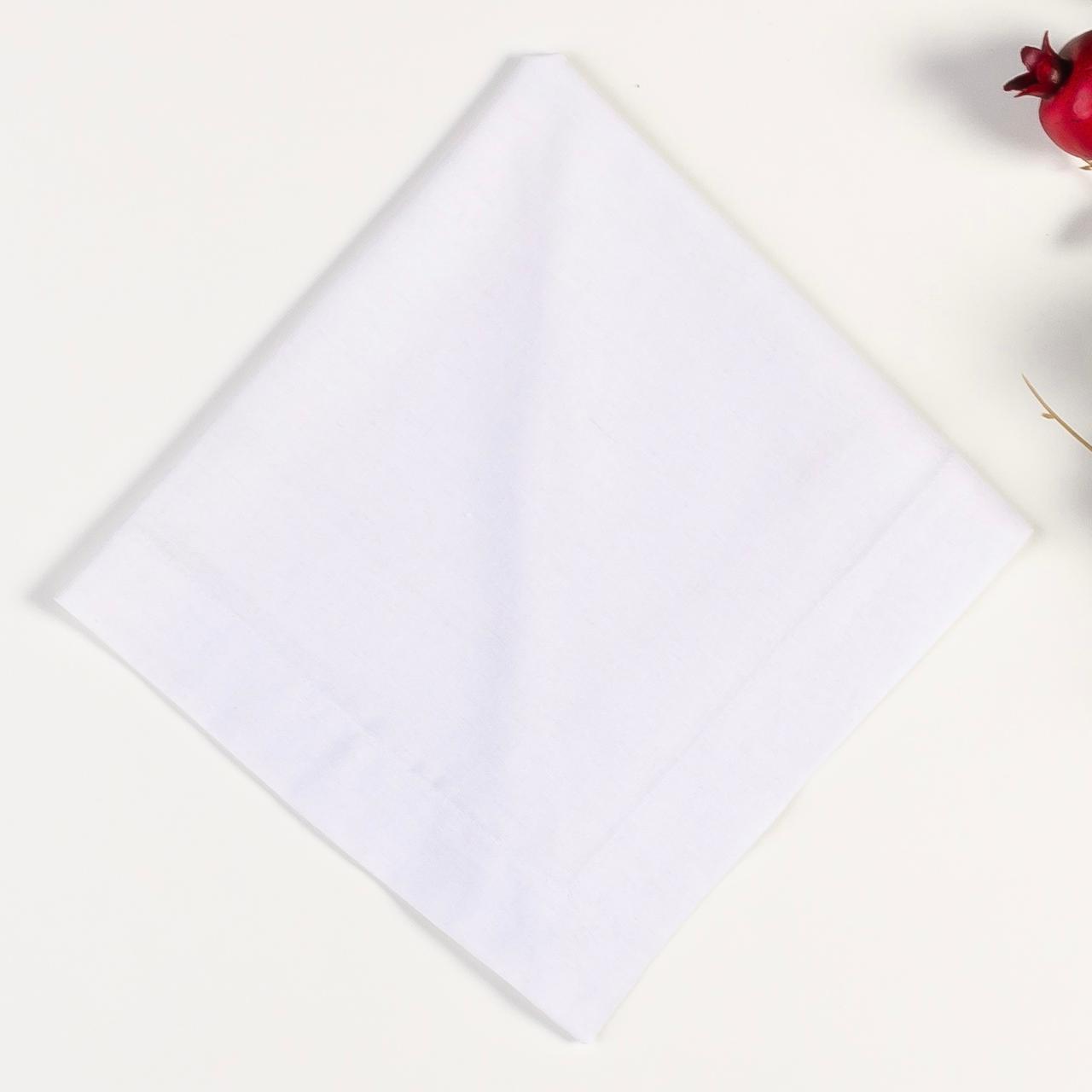 Guardanapo Branco Clássico
