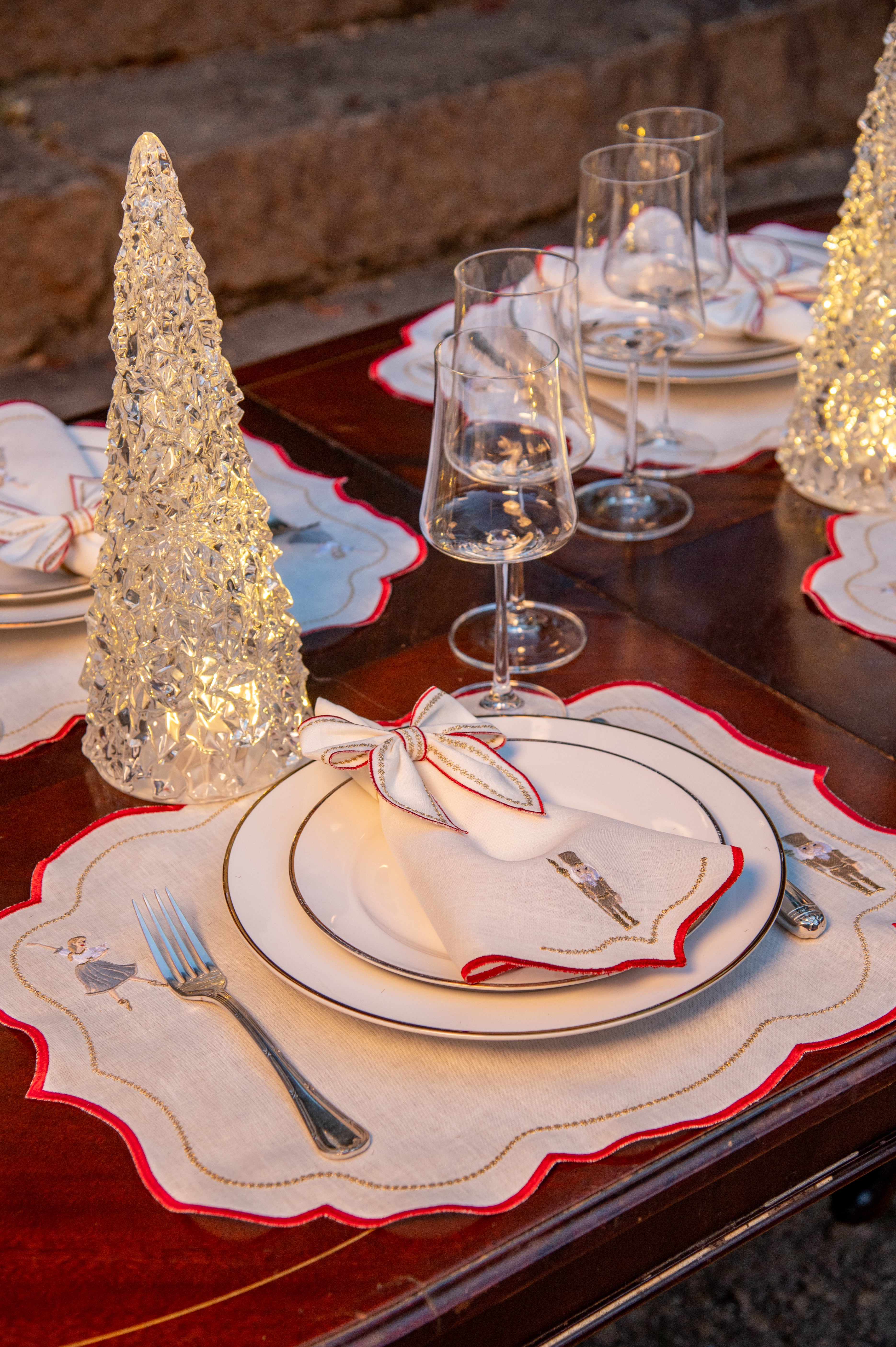 Árvore de Natal de Acrílico com LED