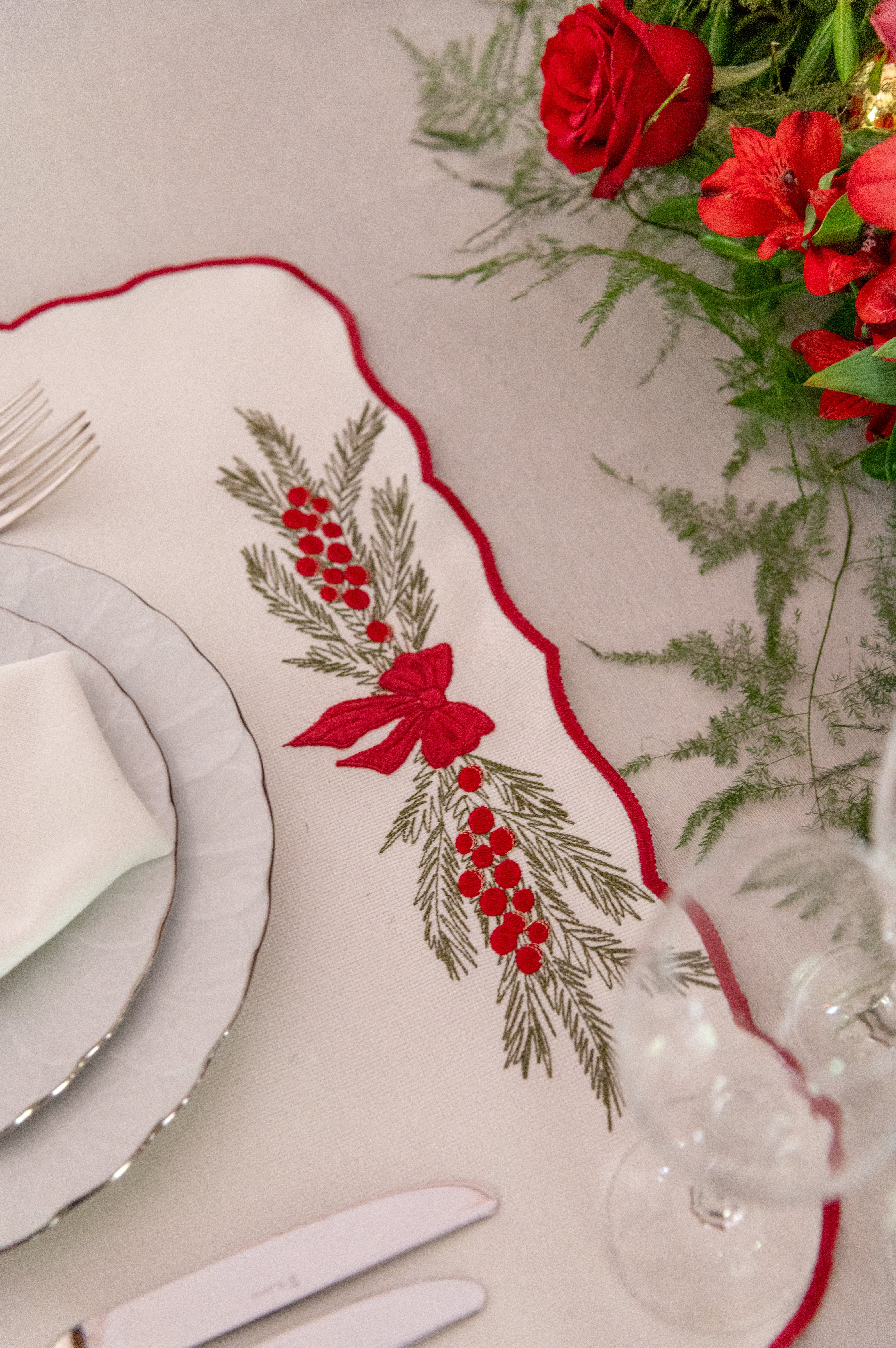 Lugar Americano Coleção Carrossel Natalino