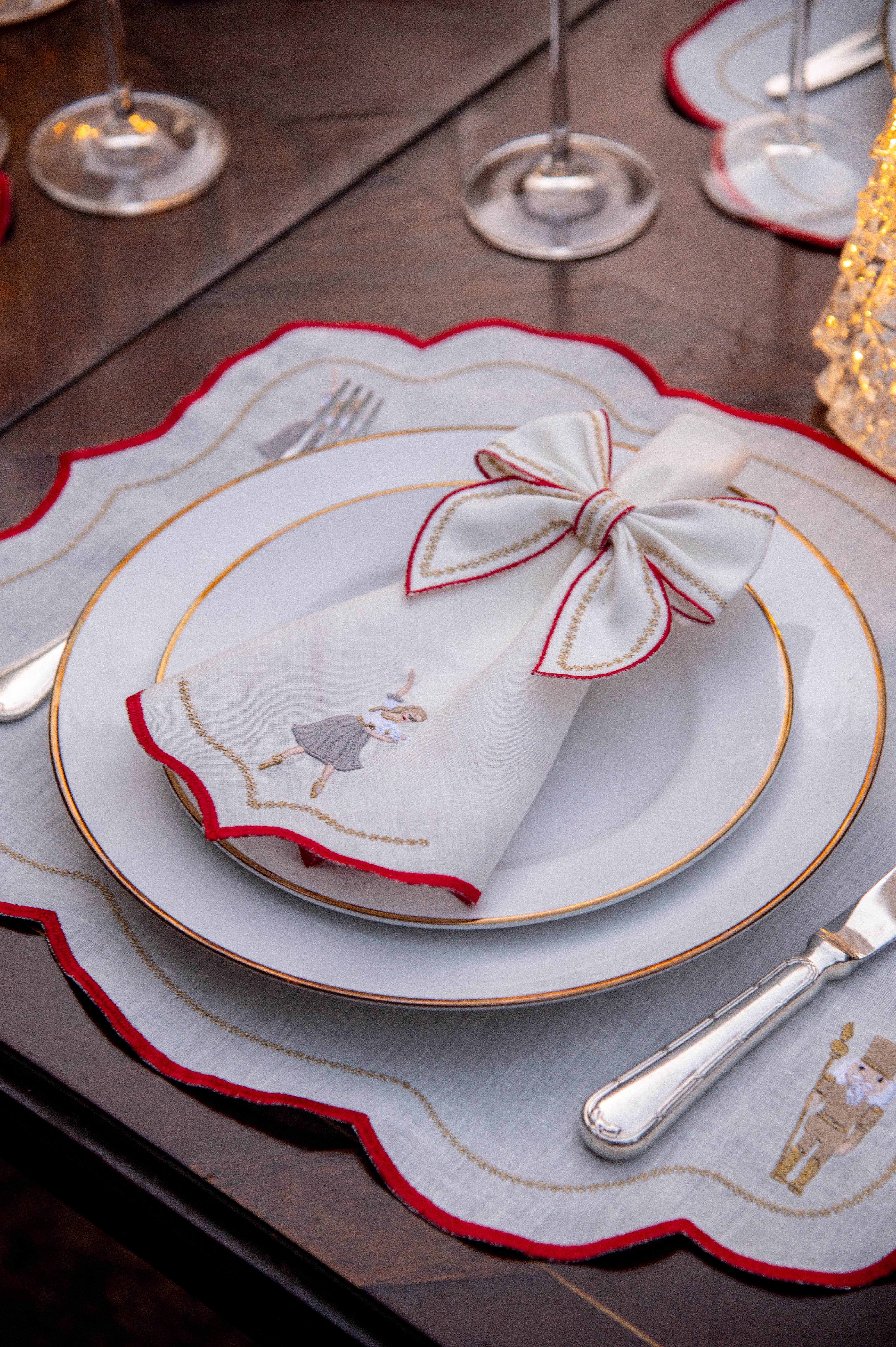 Guardanapo Quebra-Nozes – Bailarina