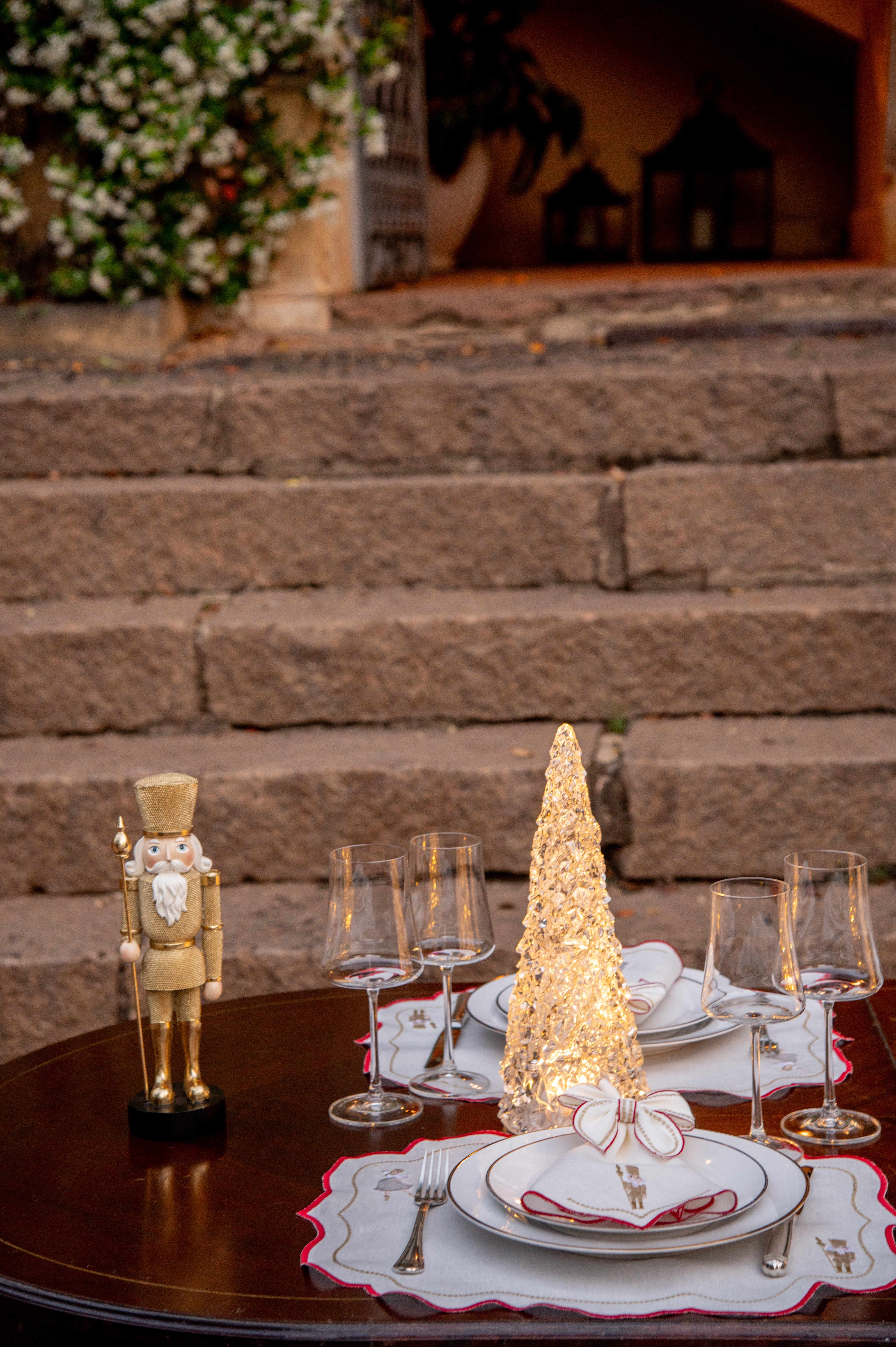 Árvore de Natal de Acrílico com LED