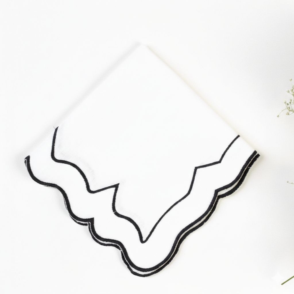 Guardanapo Rúbia Preto