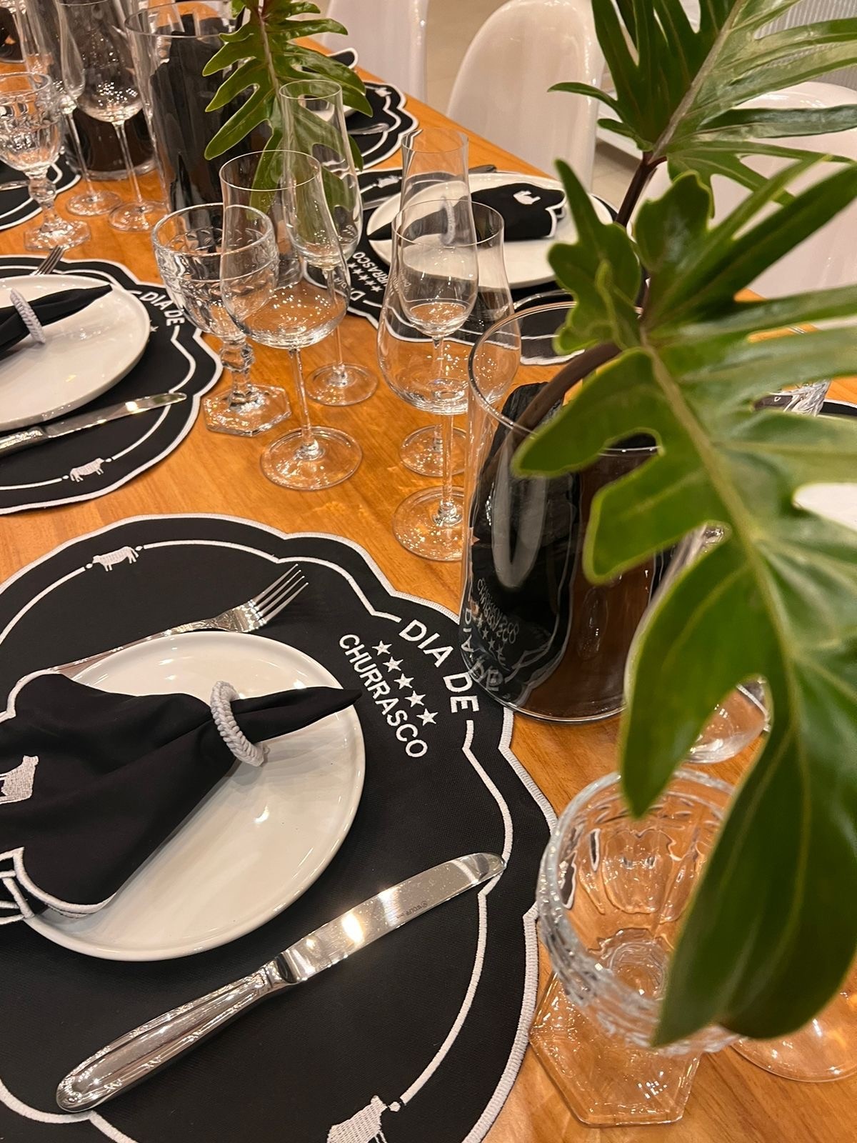 Lugar Americano Churrasco Preto