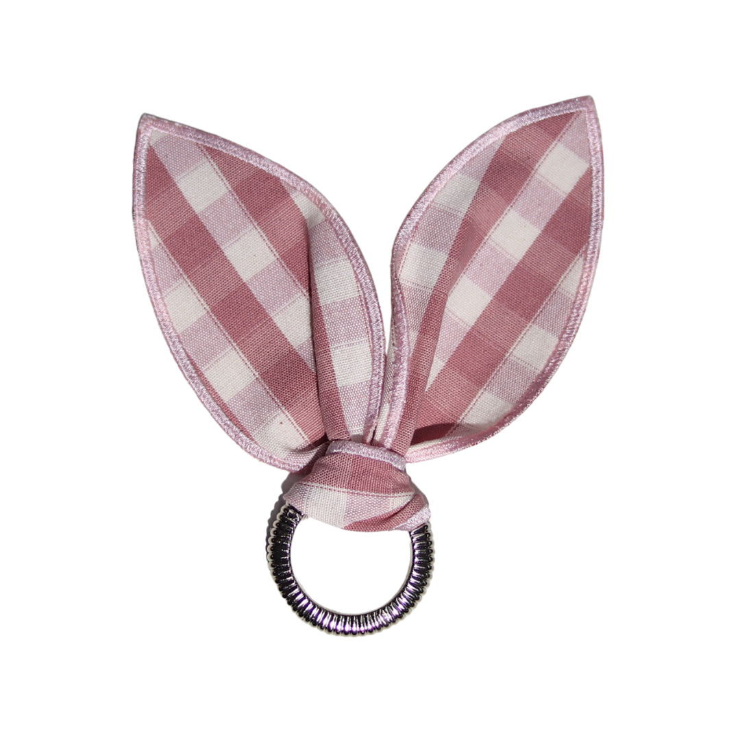 Porta-Guardanapo Orelhas Vichy Rosa