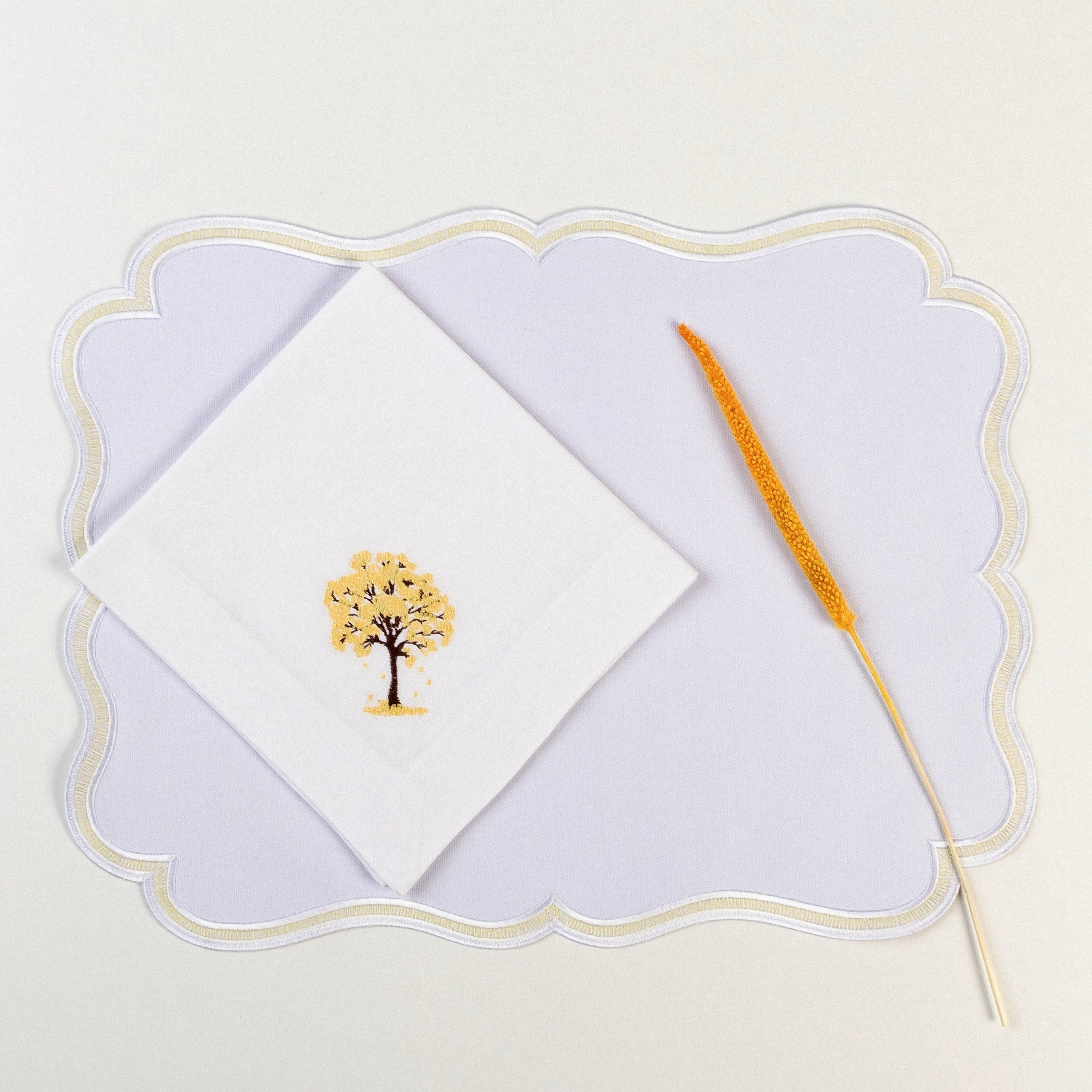 Guardanapo Linho Ipê amarelo