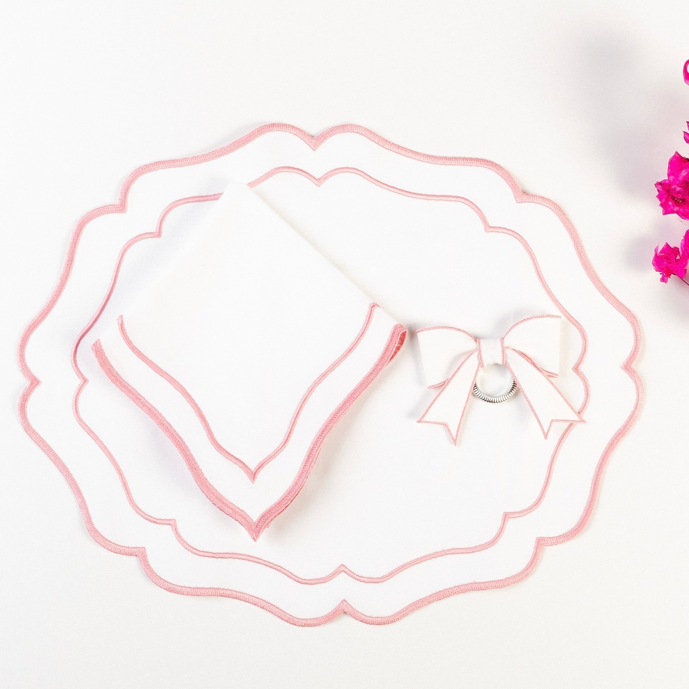 Guardanapo Clássico Rosa