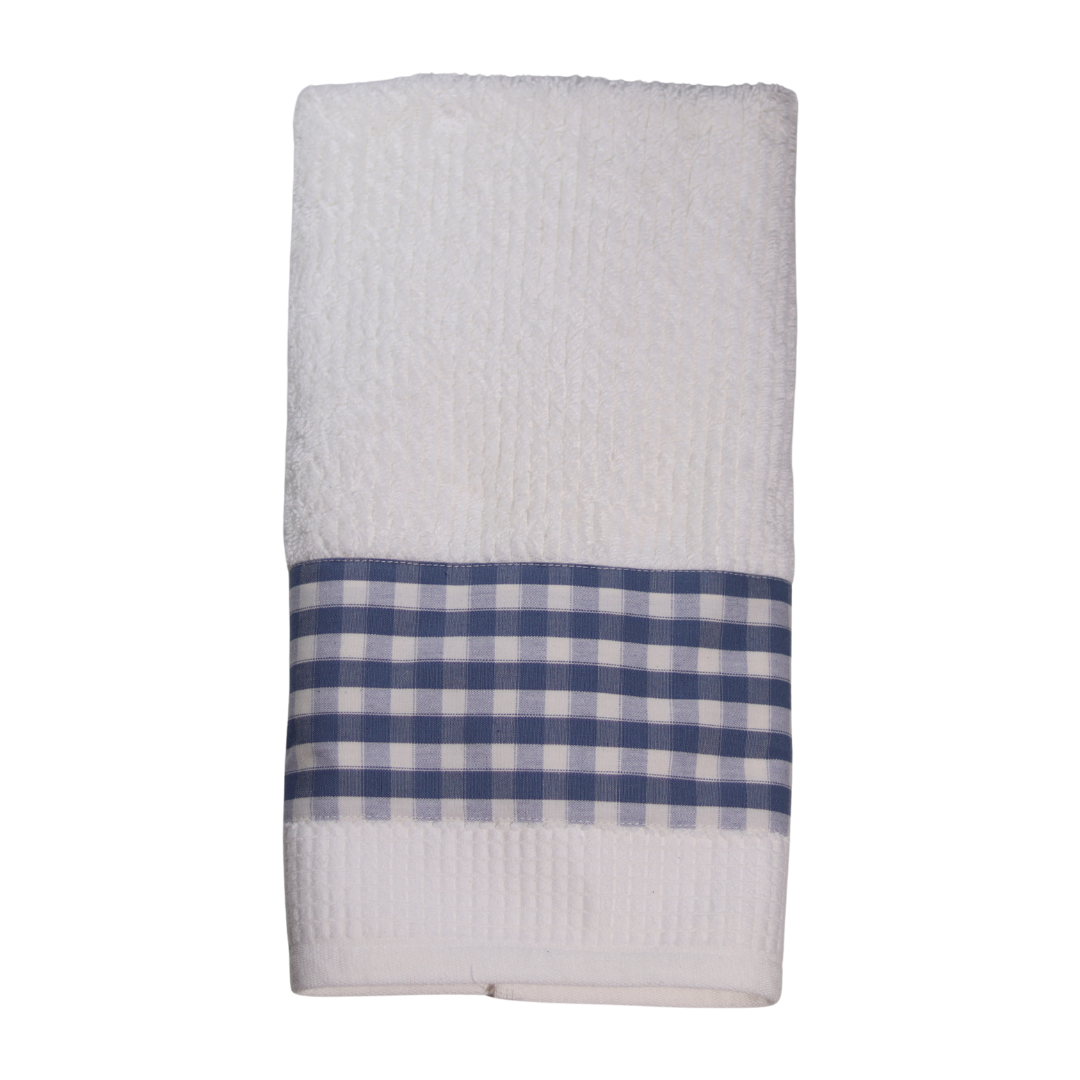 Toalha de Lavabo Vichy Azul