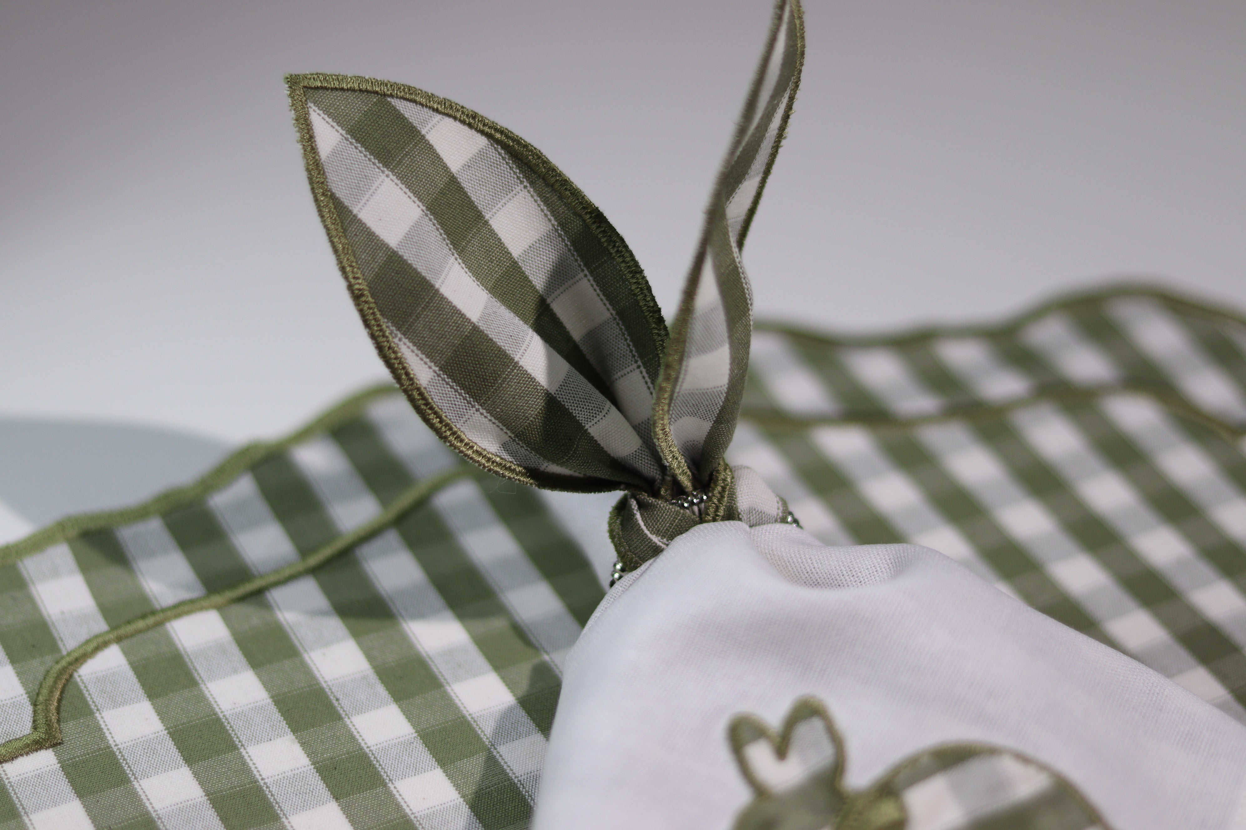 Porta-Guardanapo Orelhas Verde