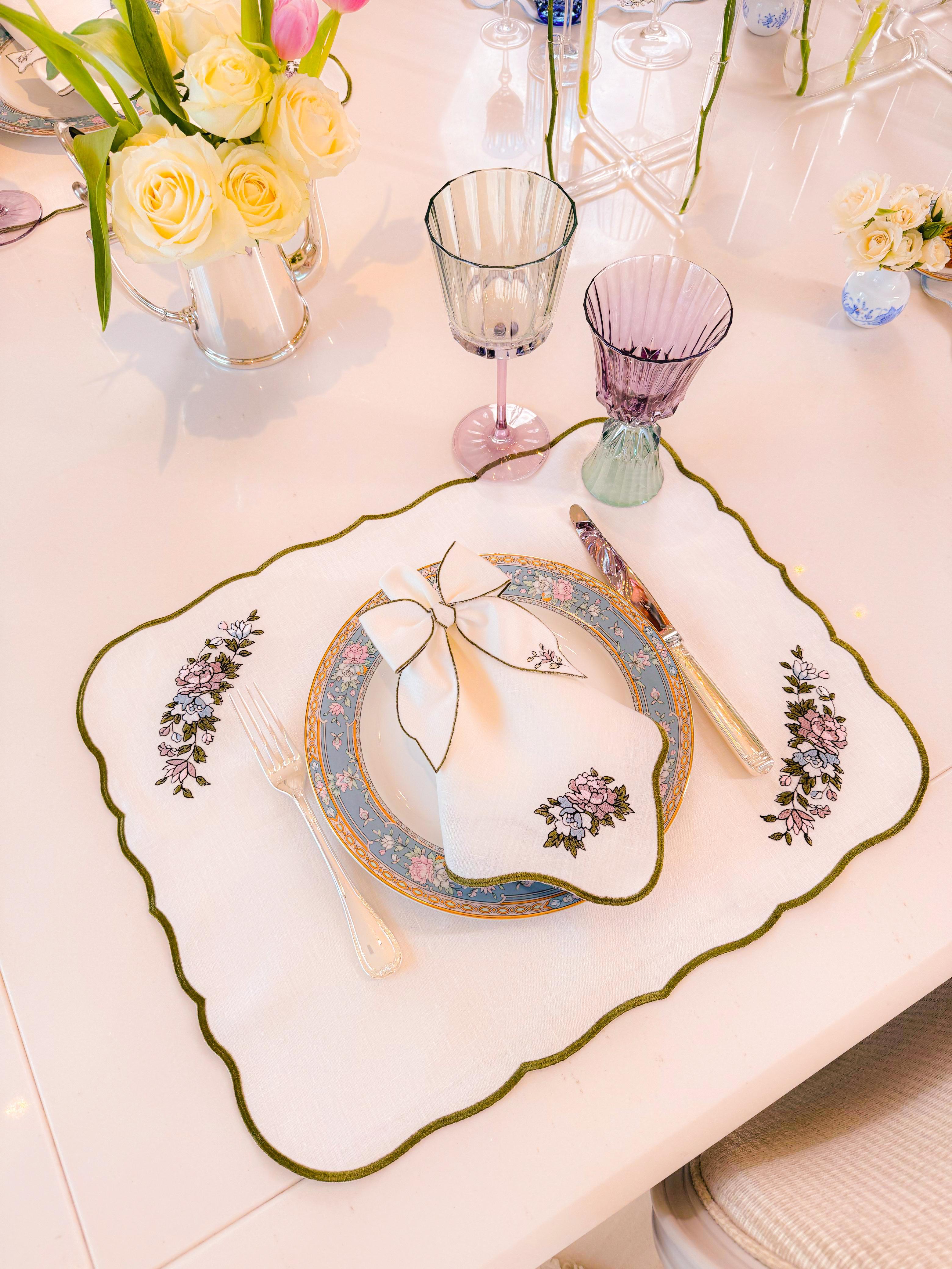 Lugar Americano Tamara Verde