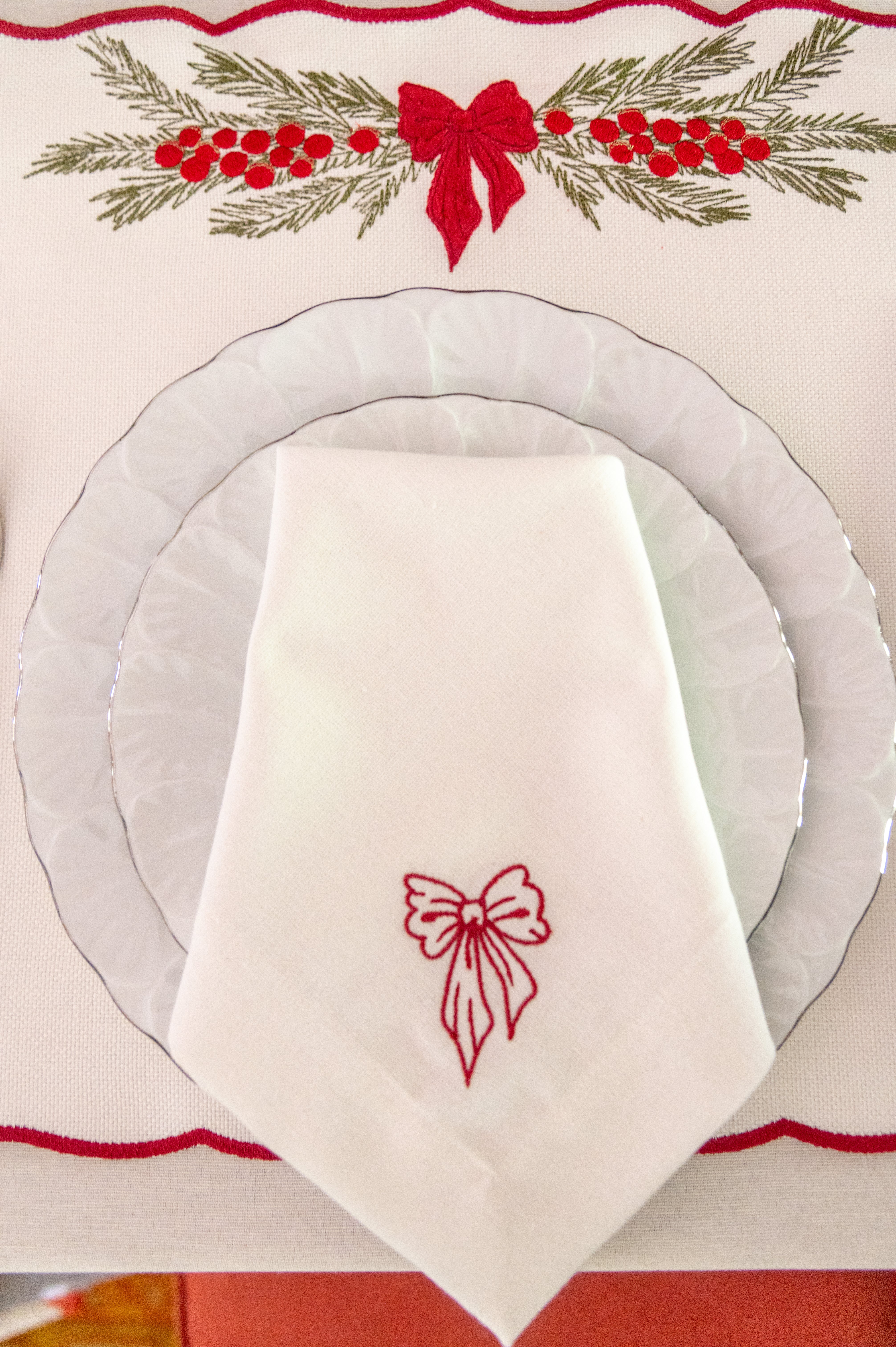 Lugar Americano Coleção Carrossel Natalino