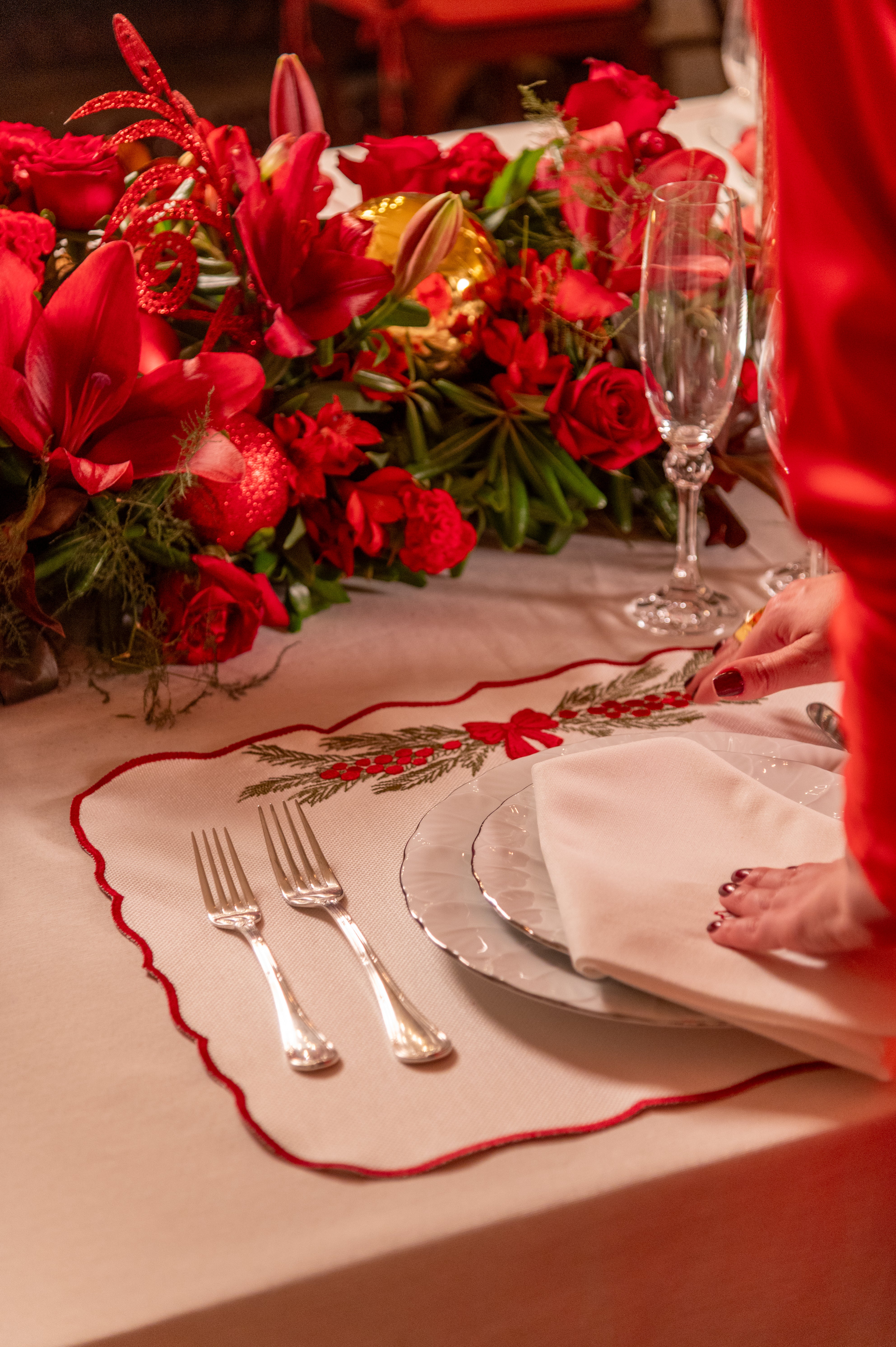 Lugar Americano Coleção Carrossel Natalino