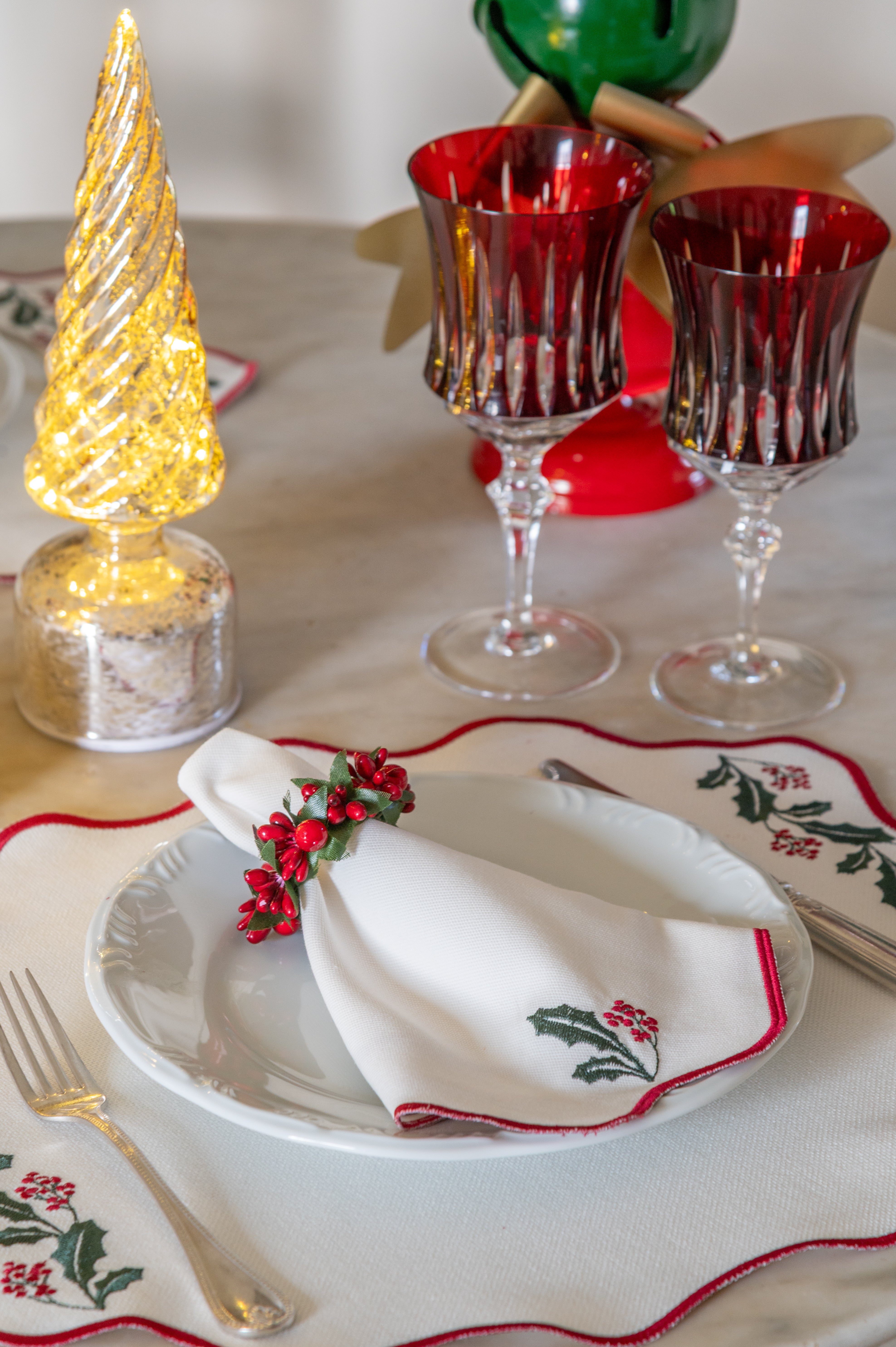 Guardanapo Raminhos Natalinos