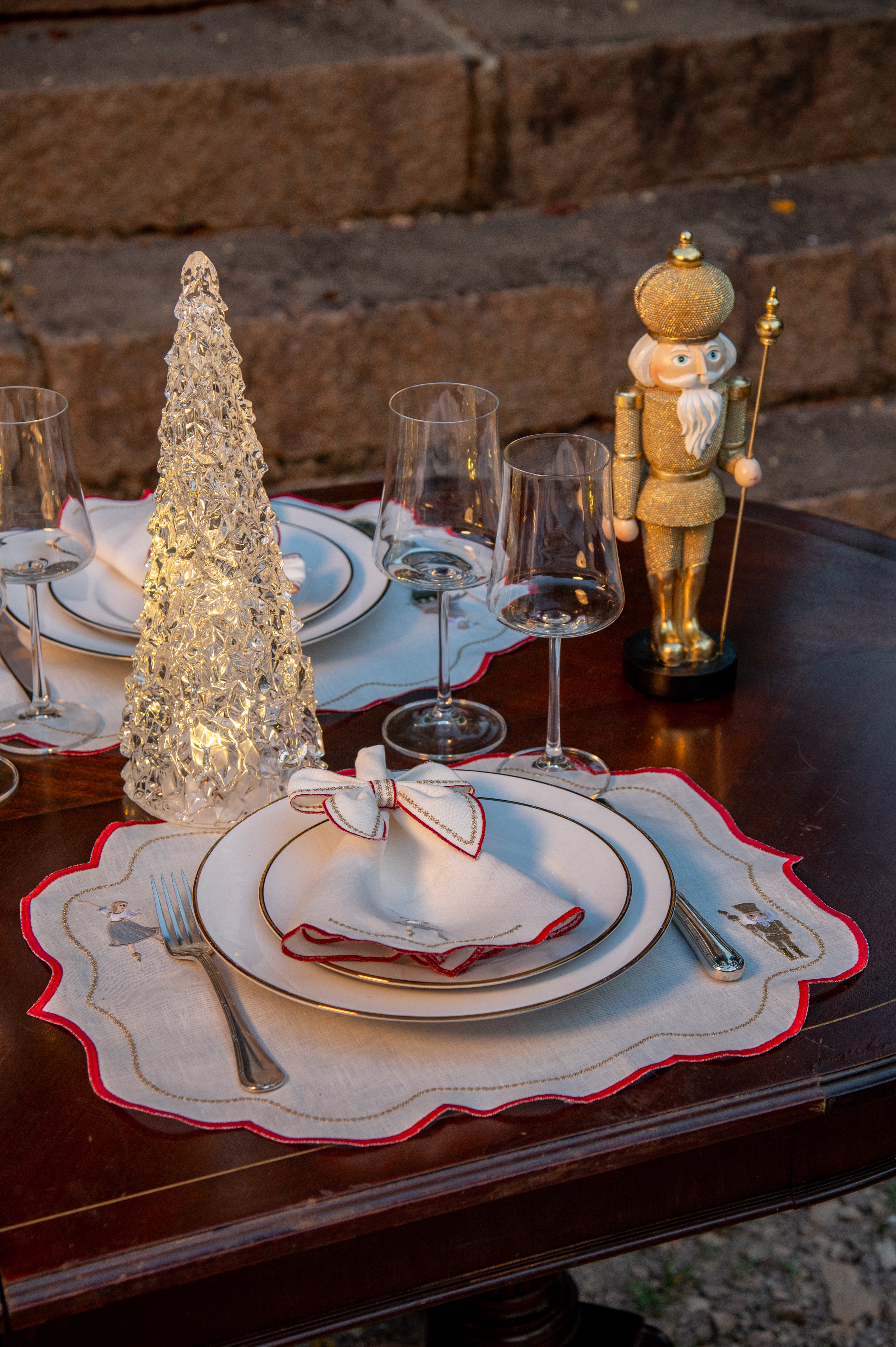 Árvore de Natal de Acrílico com LED