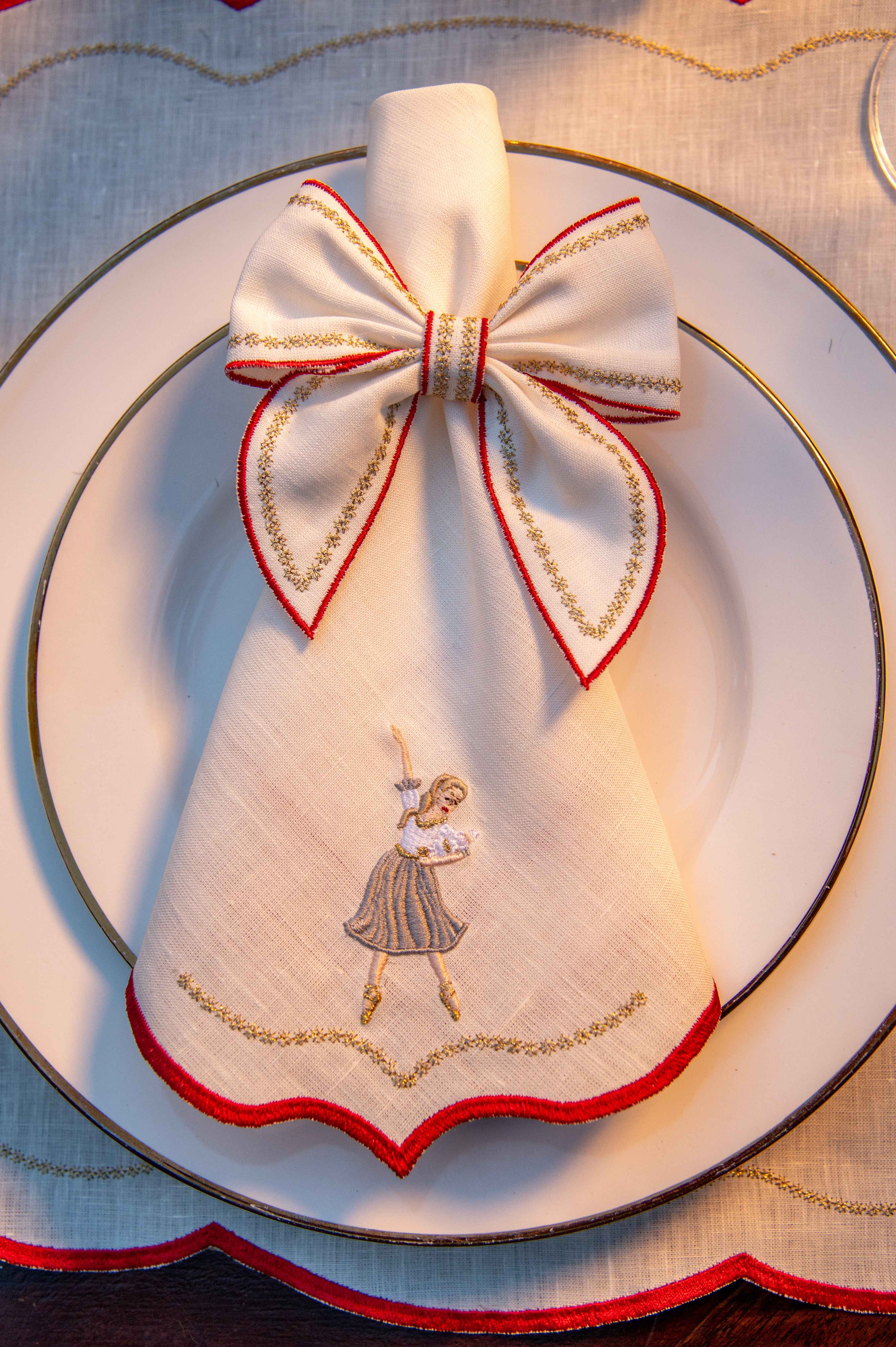 Guardanapo Quebra-Nozes – Bailarina