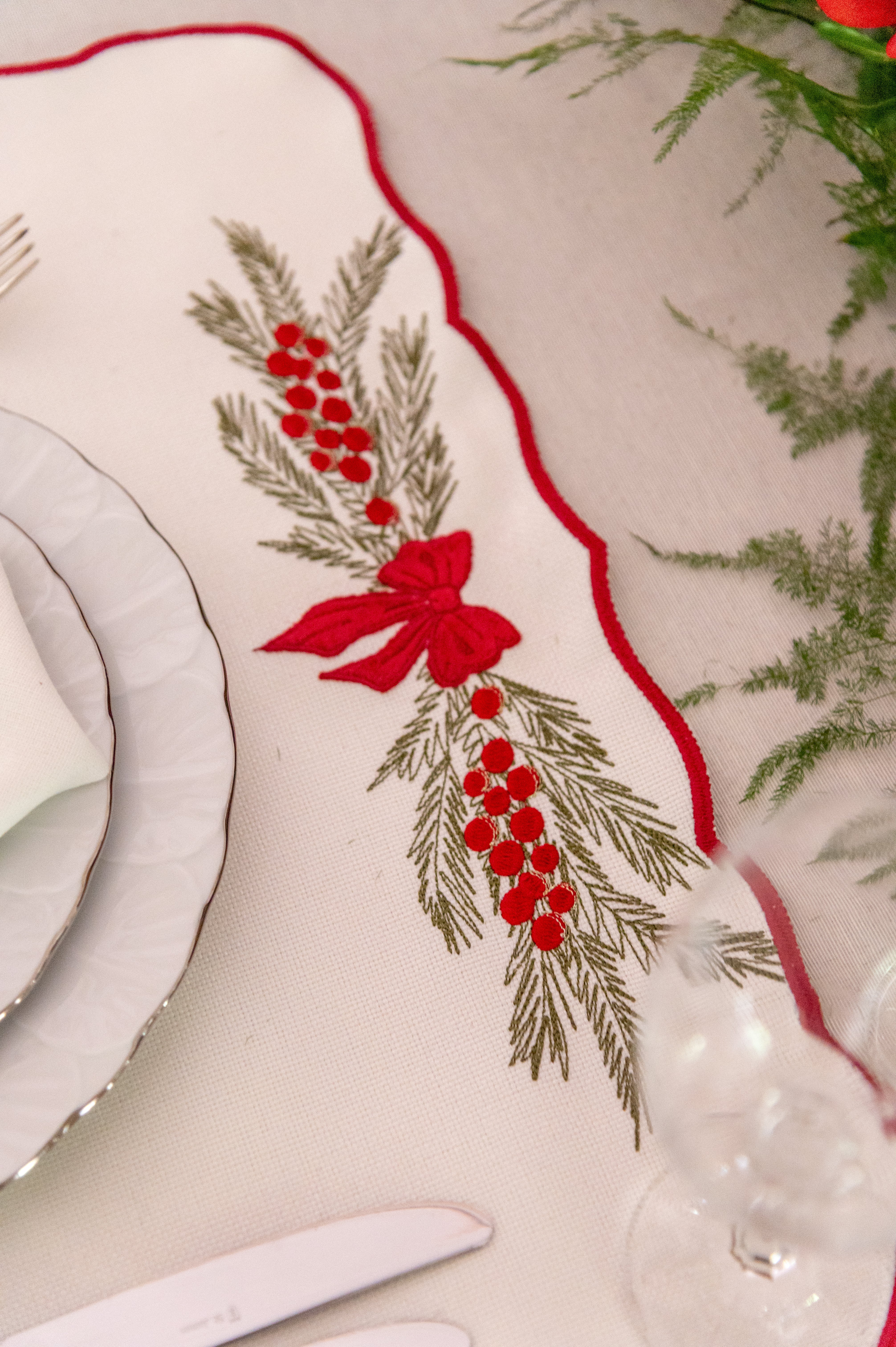 Lugar Americano Coleção Carrossel Natalino