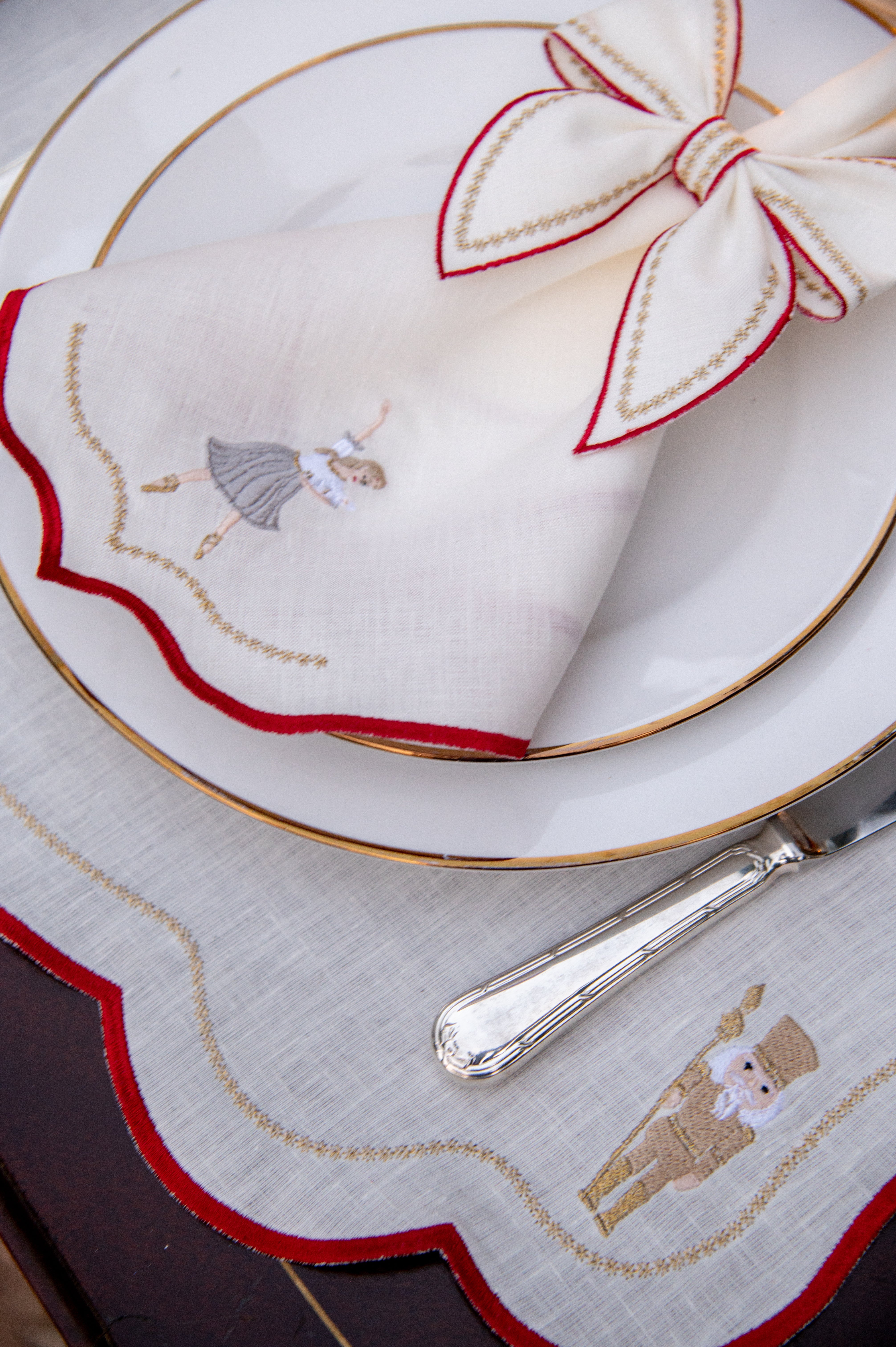 Guardanapo Quebra-Nozes – Bailarina