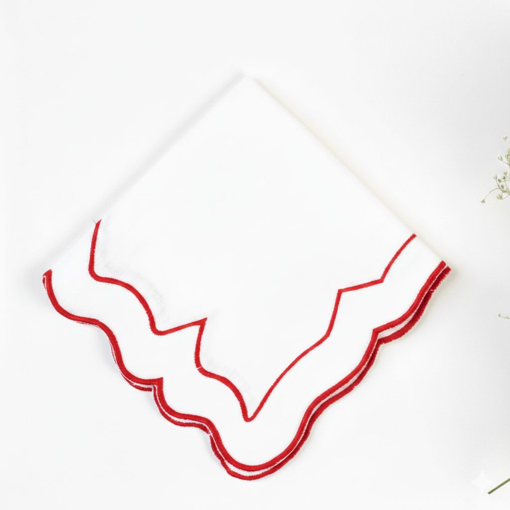 Guardanapo Rúbia Vermelho