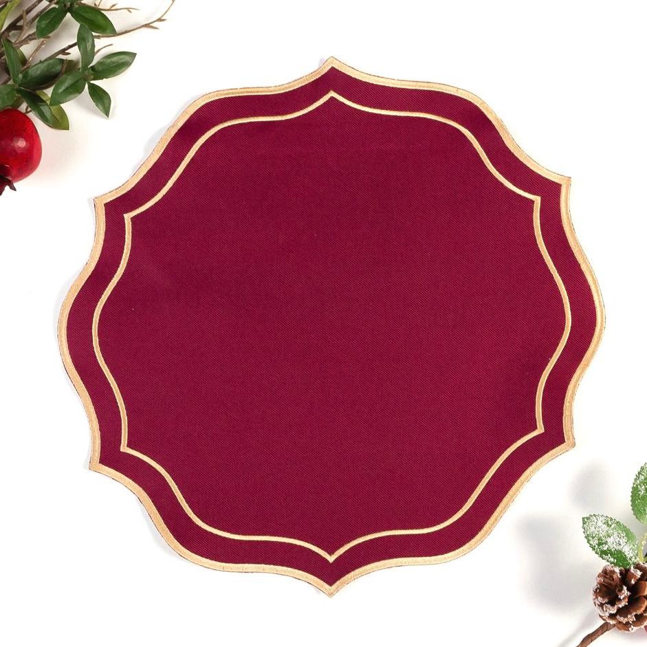 Lugar Americano Laura Vermelho